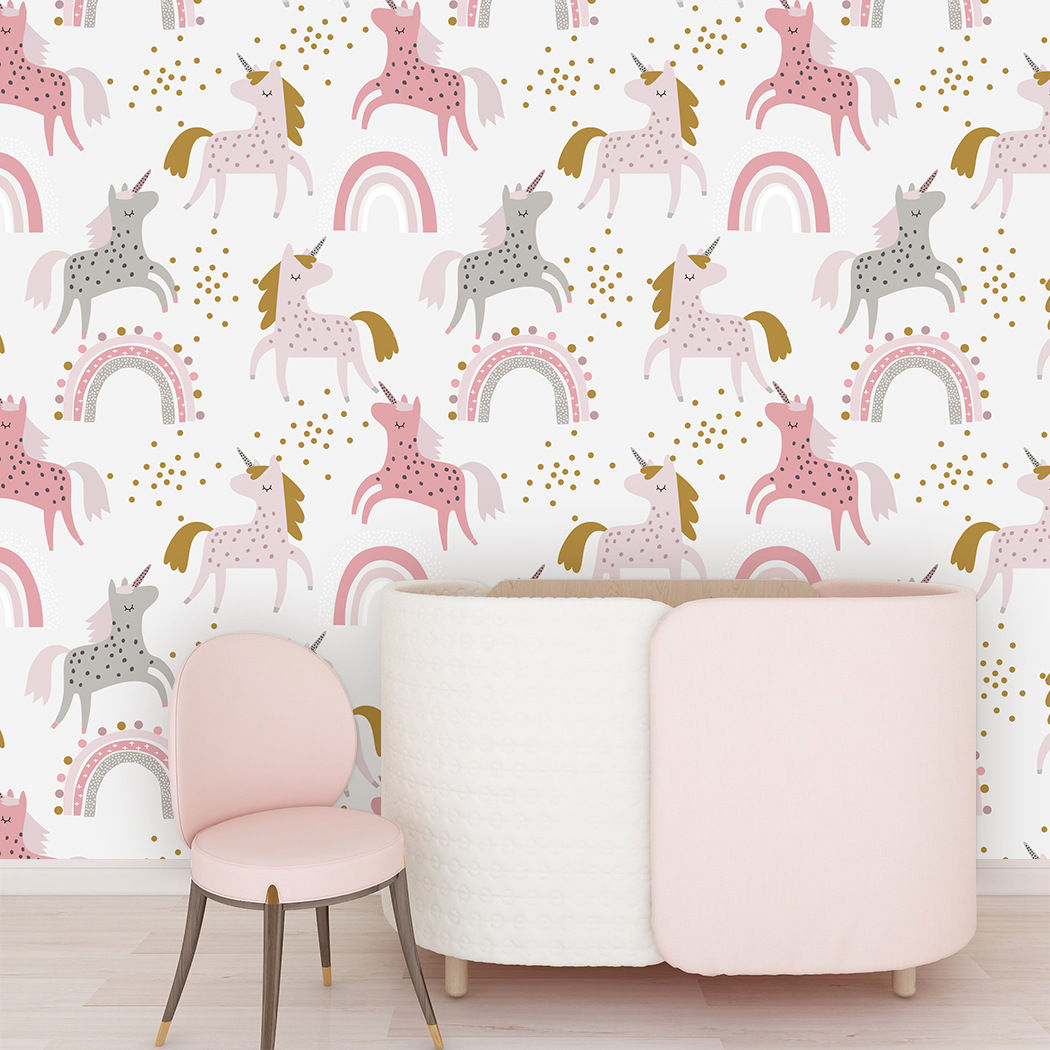 Nursery Wallpaper Baby Girl Bo - Baby Nursery Water recension och pris