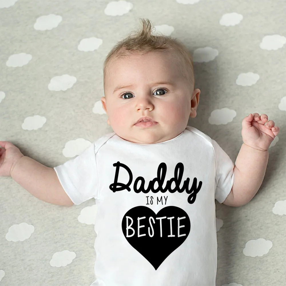 Daddy Is My Bestie Cute Baby B - Baby Nursery Ideas Boy recension och pris