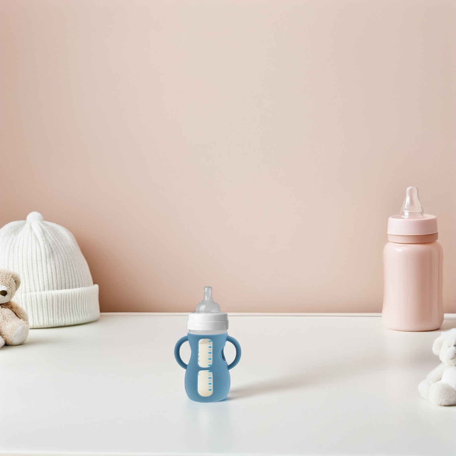 2Pcs Baby Bottle Sleeves Silic - Baby Nursery Nurse recension och pris
