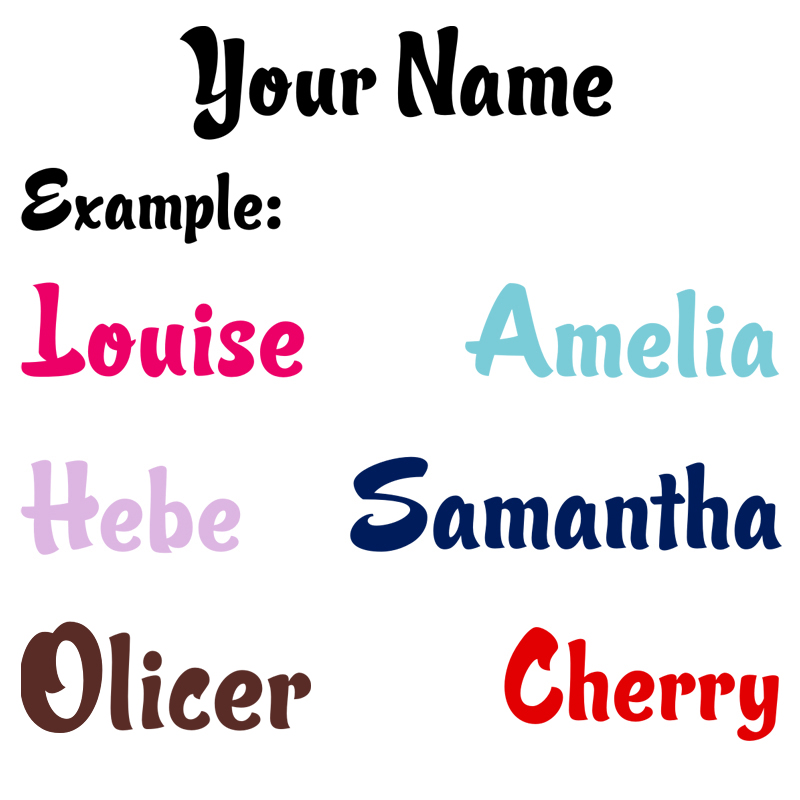 Personalized Name Vinyl Decal  - Baby Nursery Labels recension och pris