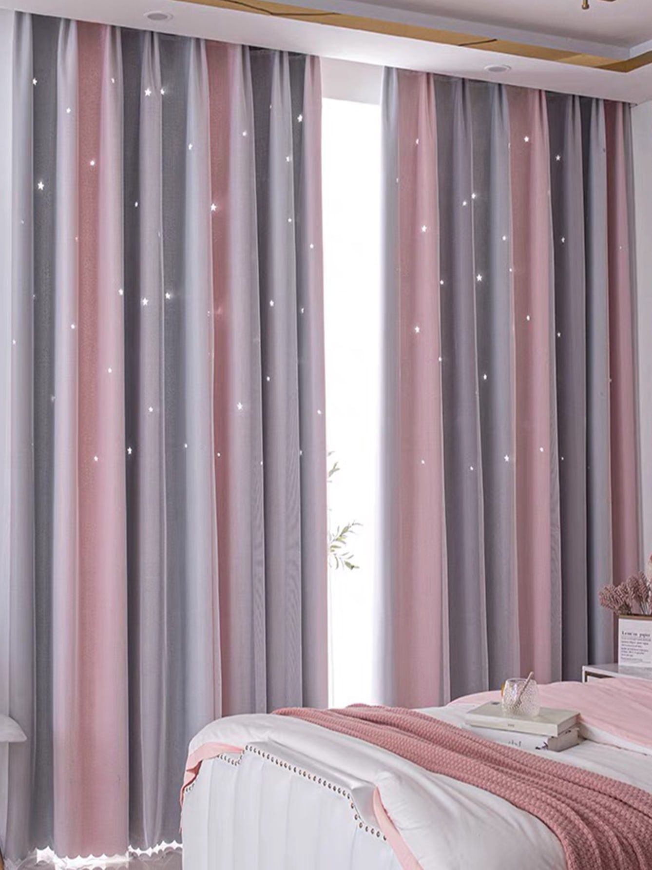 Blackout Kids Curtains for Bed - Baby Nursery Blackout Curtains recension och pris