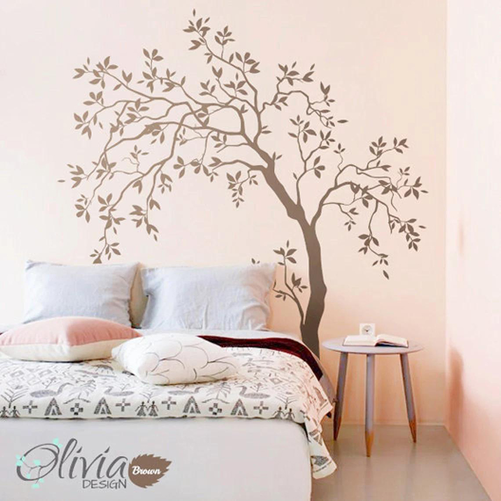 Large Tree Wall Sticker Baby N - Baby Nursery Labels recension och pris