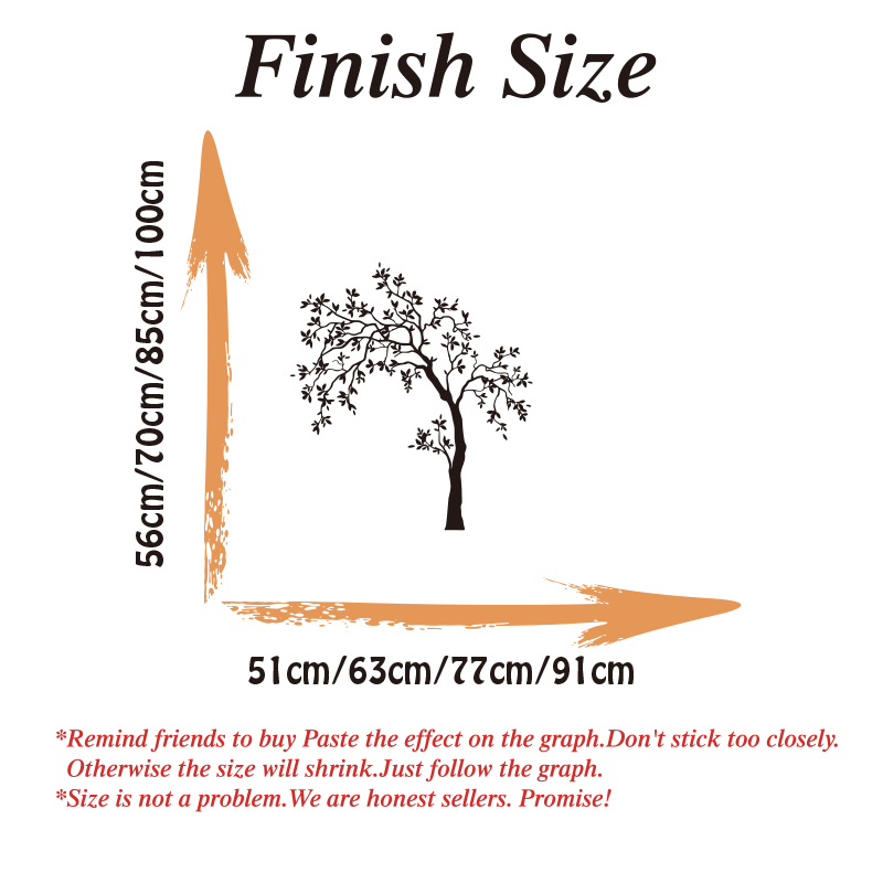 Large Tree Wall Sticker Baby N - Baby Nursery Labels recension och pris
