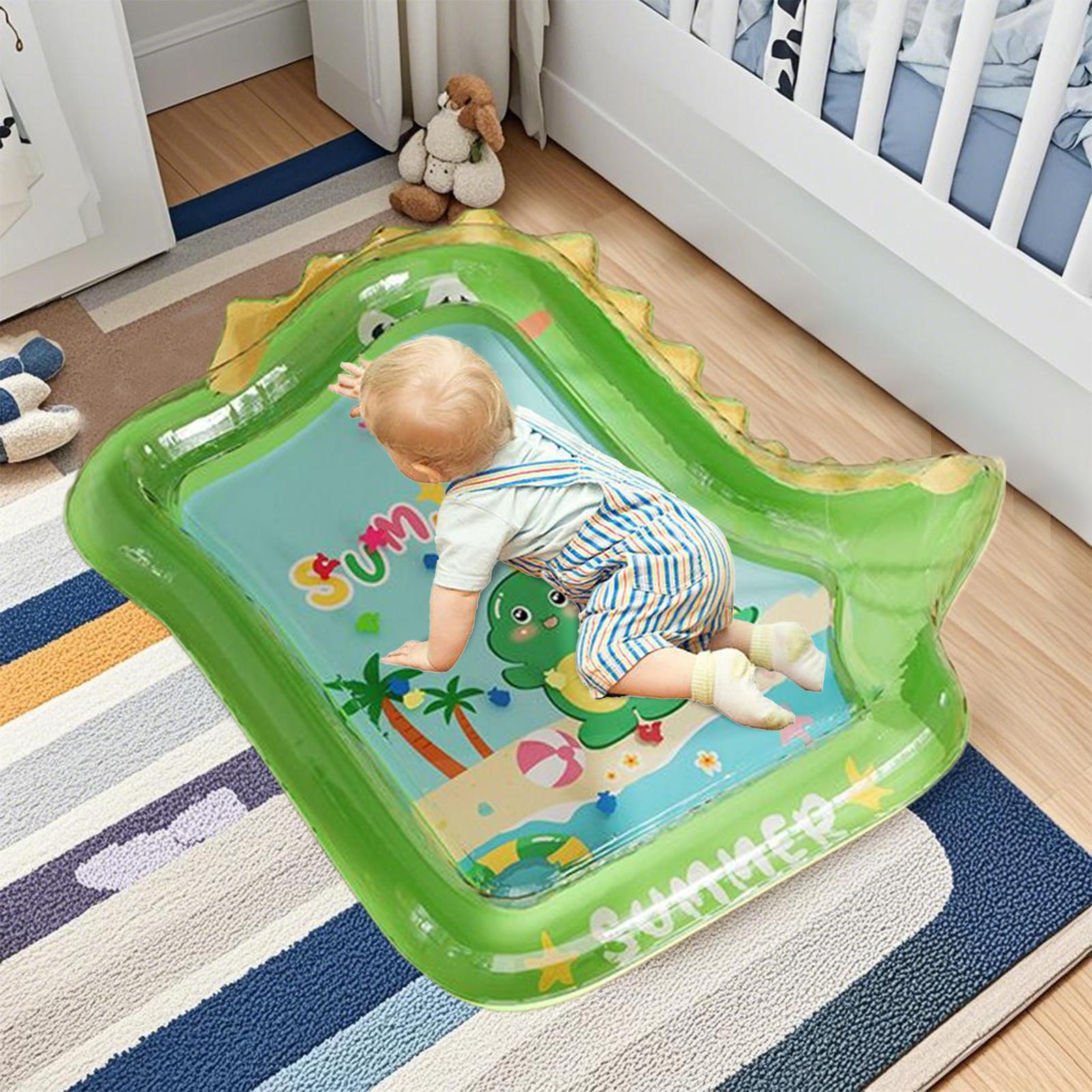 Inflatable Water Mat Cute Babi - Baby Nursery Water recension och pris