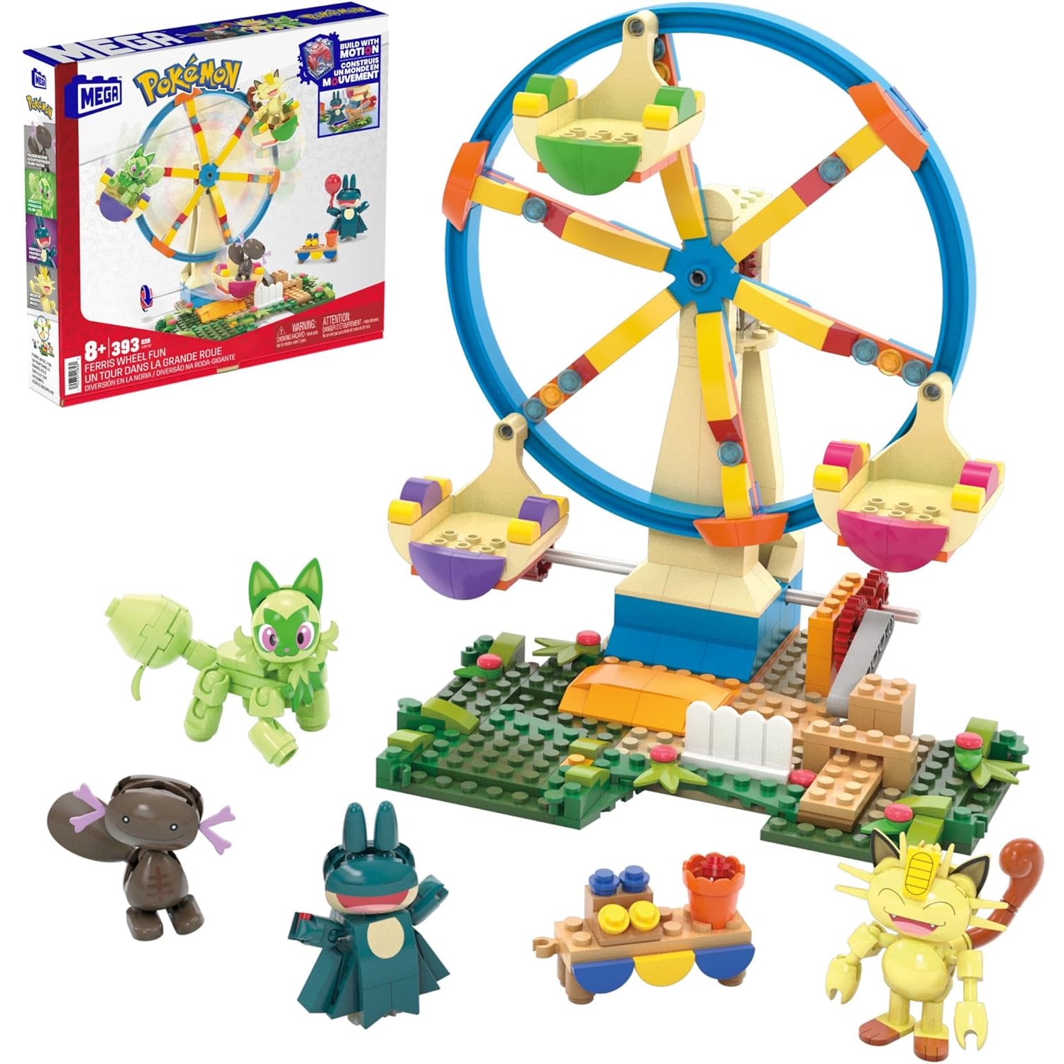 MEGA Pokémon Fun on the Ferris - Lego Set Technic recension och pris
