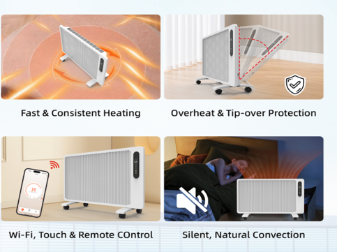 Quiet Radiant Graphene Electri - Baby Nursery Baby recension och pris