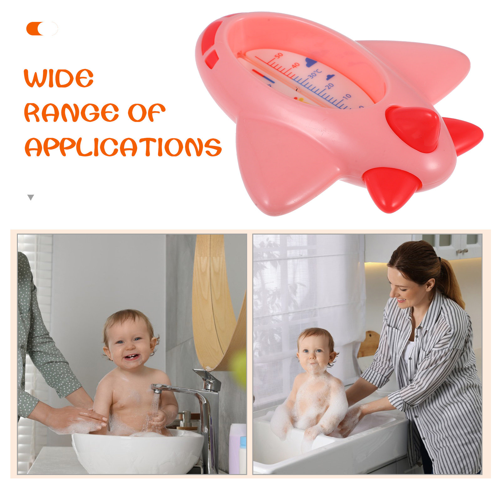Baby Bath Thermometer Airplane - Baby Nursery Water recension och pris