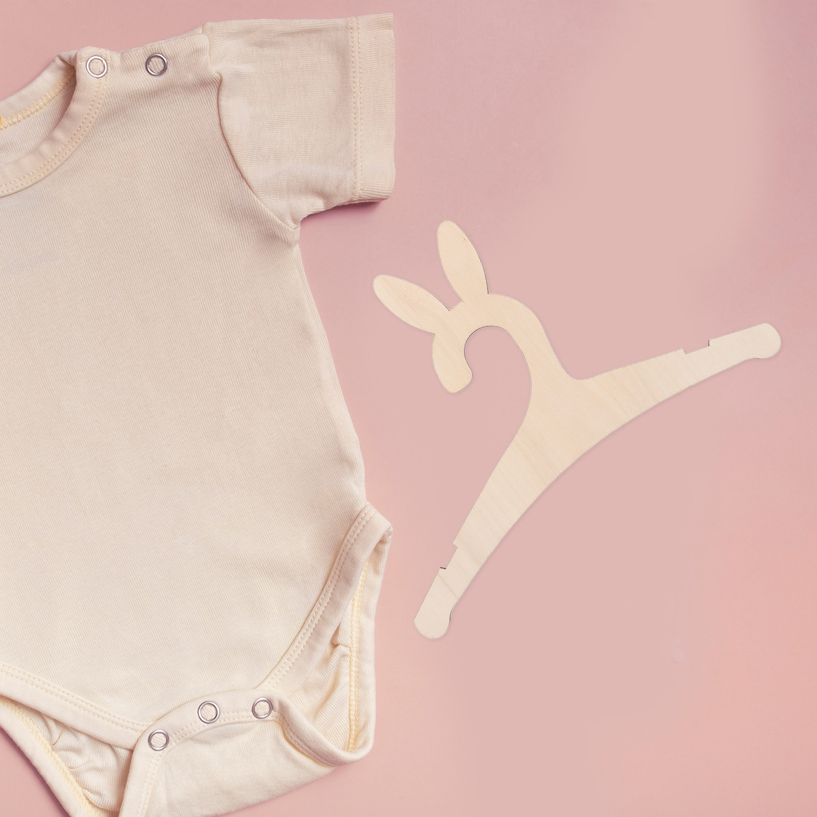 5Pcs DIY Wooden Baby Clothes H - Baby Nursery Decorations recension och pris